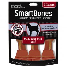 SMART BONES   迷你潔齒骨  7"  (牛肉味 3 支)